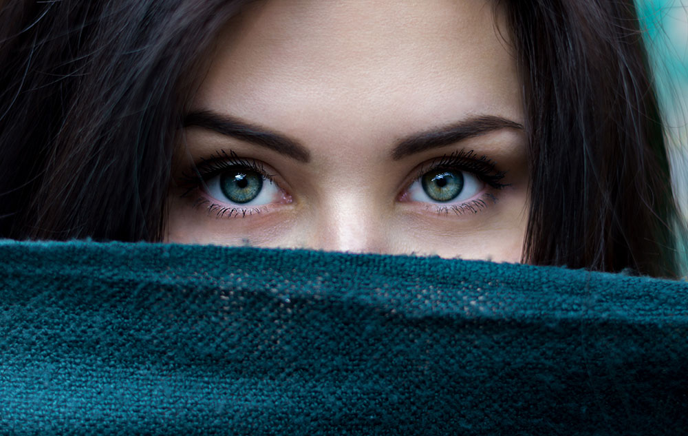 Verführerischer Schwung: Augenbrauen Bild: pexels