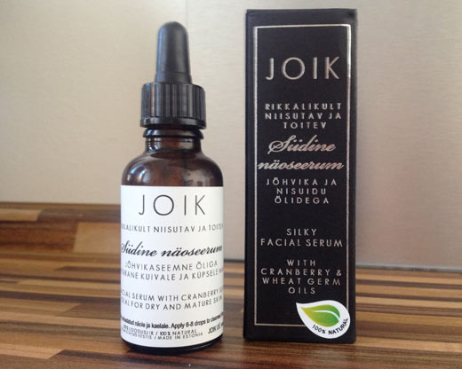 Blog: Liebesklärung - JOIK Gesichtsöl Bild: naturalbeauty.de