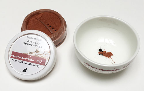 Blog marie w. Bronzer + Lippenstift Bild: naturalbeauty.de