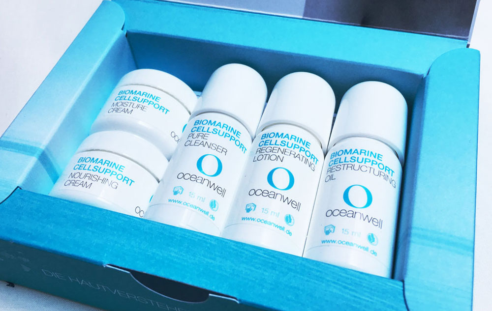 WE LOVE oceanwell Proben-Box Biomarine Cellsupport Bild: naturalbeauty.de