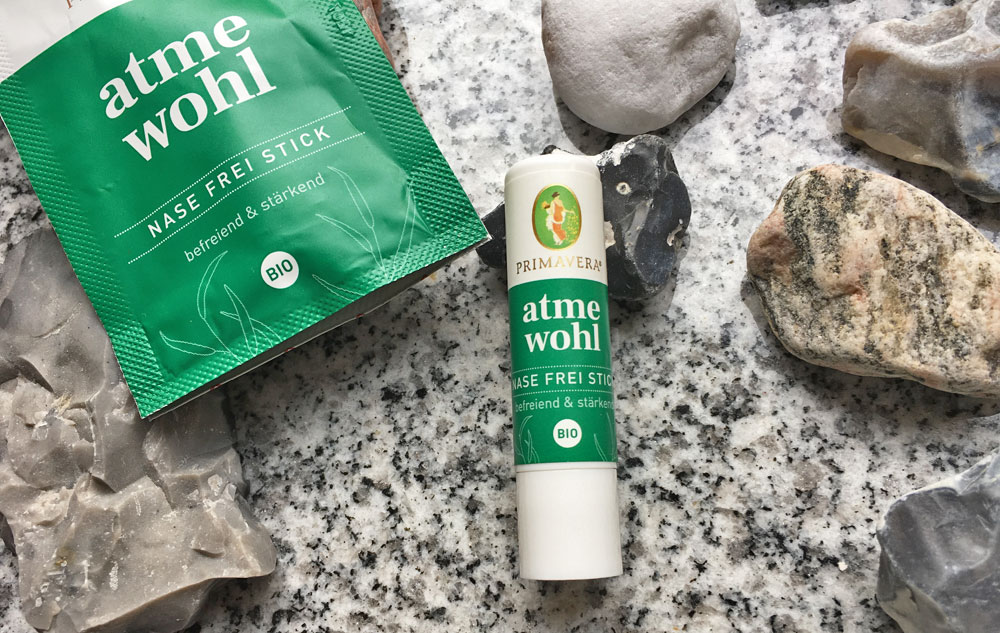 WE LOVE PRIMAVERA Nase Frei Stick Atmewohl Bild: naturalbeauty.de