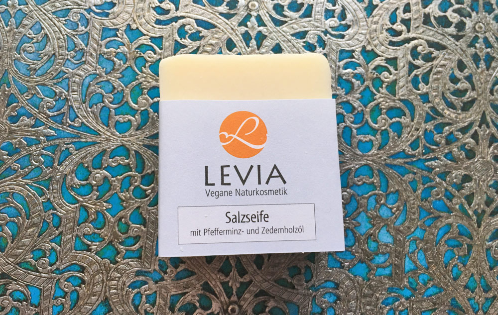 WE LOVE LEVIA Salzseife Bild: naturalbeauty.de