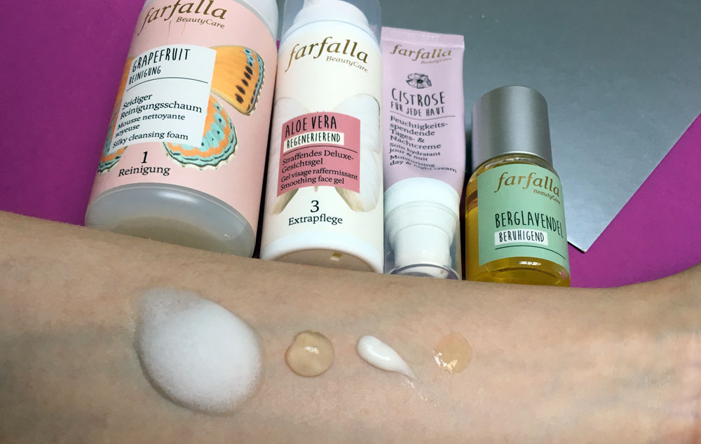 BLOG Mix & Match Gesichtspflege mit farfalla Neuprodukten Bild: naturalbeauty.de