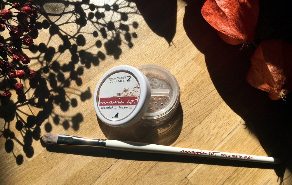 BLOG Mein Make-up Wunder des Jahres: marie w. Concealer Bild: naturalbeauty.de