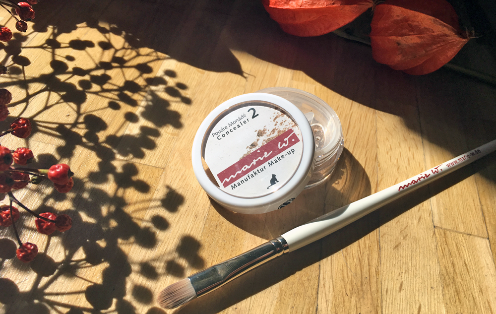 BLOG Mein Make-up Wunder des Jahres: marie w. Concealer Bild: naturalbeauty.de