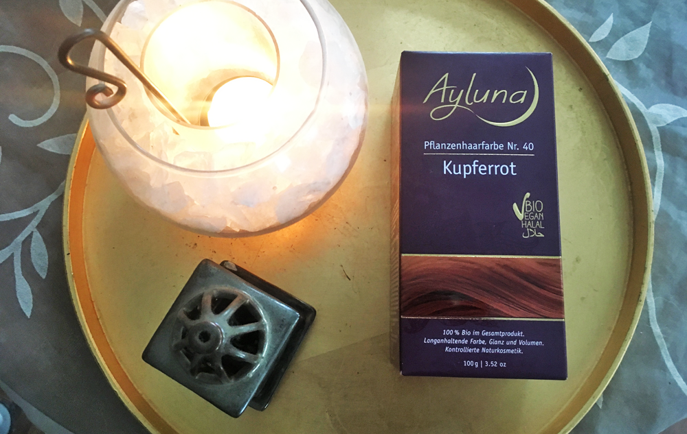 BLOG Ayluna Pflanzenhaarfarbe im Selbstversuch Bild: naturalbeauty.de