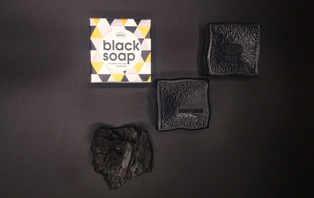 Die neue SPEICK Black Soap mit Aktivkohle.