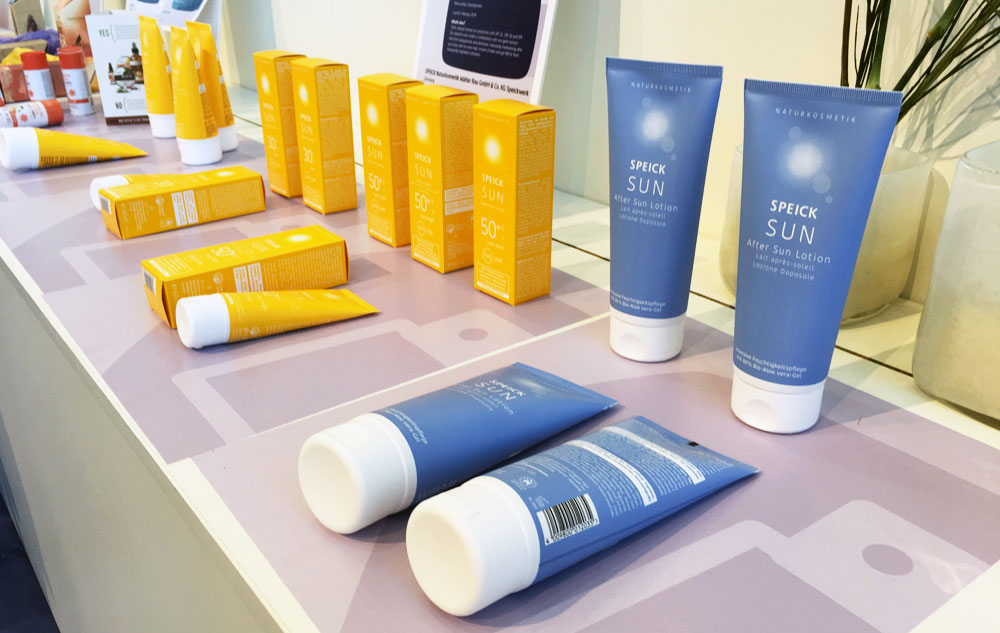 Die neue SPEICK Naturkosmetik Sonnenpflege.