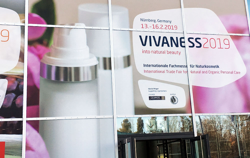 Eingang zur VIVANESS 2019.