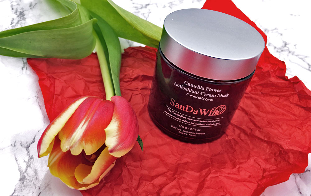 Gesichtsmaske SanDaWha Camellia Flower Antioxidant Cream Mask