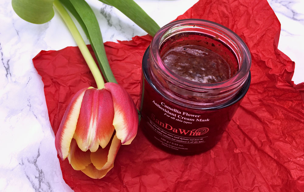 Gesichtsmaske SanDaWha Camellia Flower Antioxidant Cream Mask
