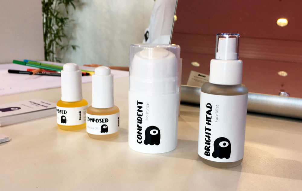 Das Sortiment von Xeno beauty.
