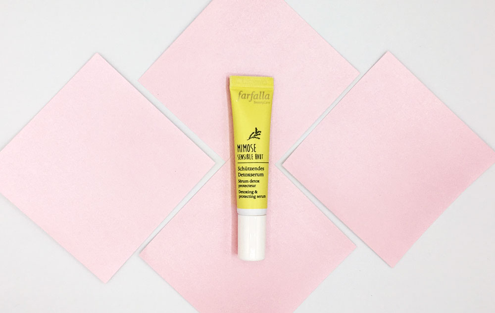 farfalla Mimose Sensible Haut Schützendes Detoxserum