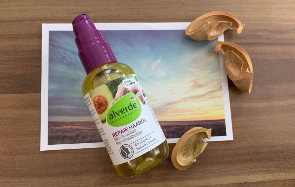 alverde Repair Haaröl Bio-Avocado Bio Sheabutter